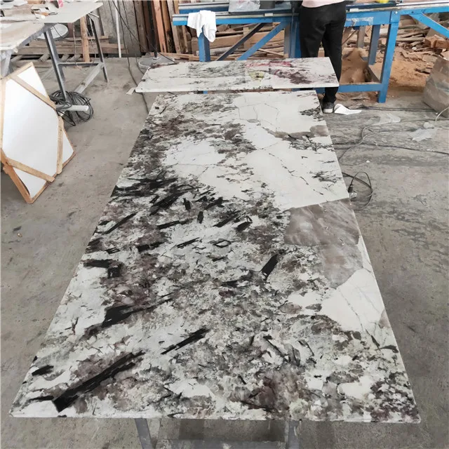 
Vanity bathroom natural marble stone top for bathroom 