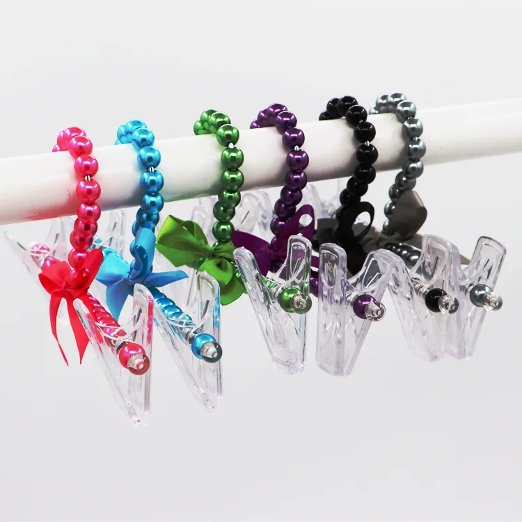 
Popular and beautiful wholesale pant hangers plastic clip clothes hanger plastic clip hanger 