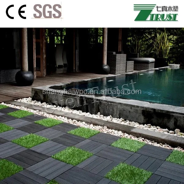 diy decking wood composite decking boards flooring DIY tiles composite floor wood plastic DIY decking sheet
