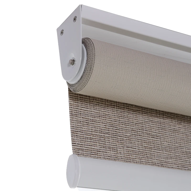 Electric Motorized Vertical Blind Track, Horizontal Motorized Balcony Roller Blinds