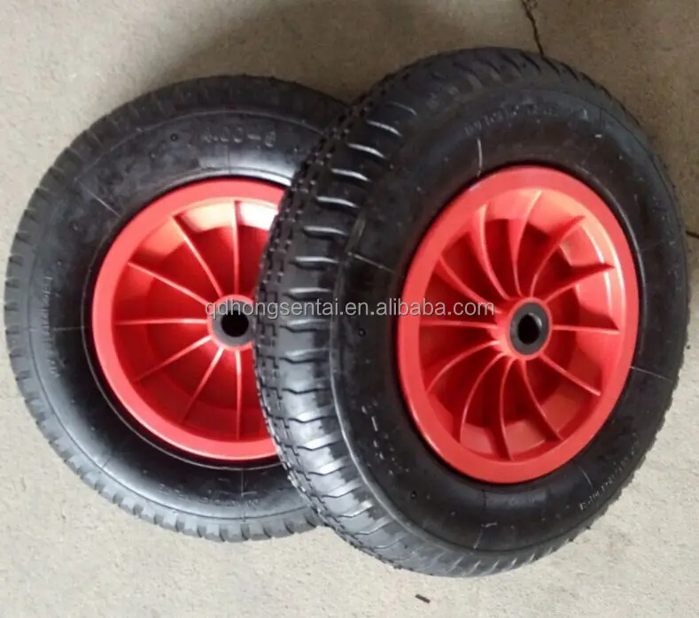 rubber wheelbarrow tire and inner tube 4.10 4.00-8