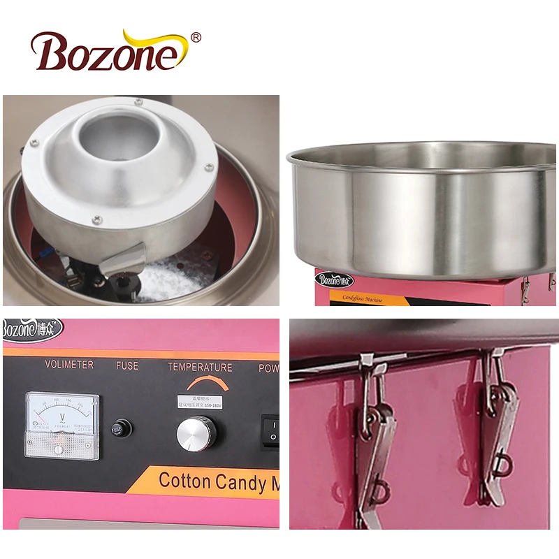 Electric Cotton Candy Floss Machine Commercial Snack Food Cotton Candy Machine Parts For Sale