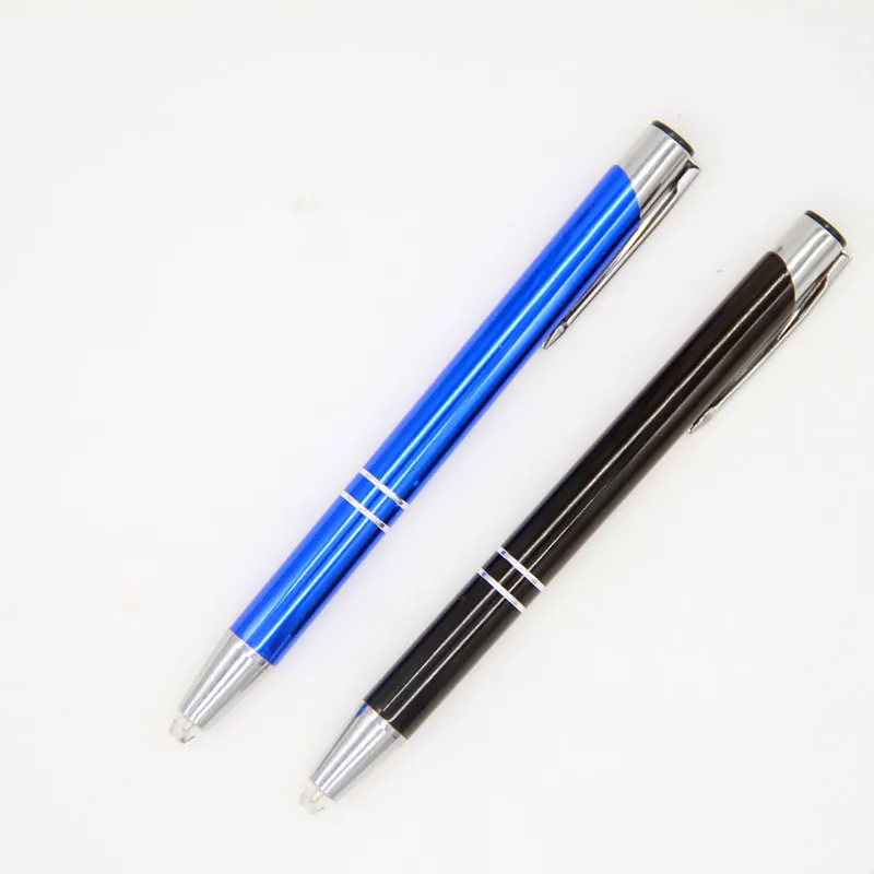 3d laser engraving logo fast dispatch aluminium metal ball pen high quality printable