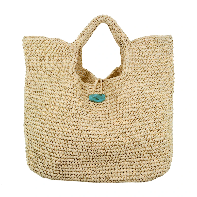 
 2018 Китай, оптовая продажа, новый дизайн, плетеный тоут из рафии для женщин  