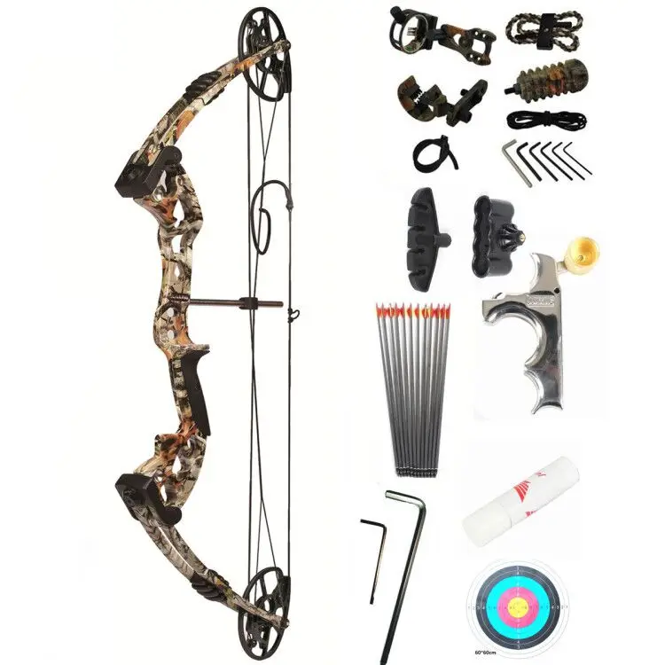 Junxing archery M125 compound bow with Super aircraft class aluminium riser  for hunting china wholesale