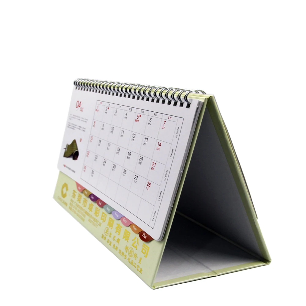 China promotional 2022 beautiful calendars Luxury delicate table calendars