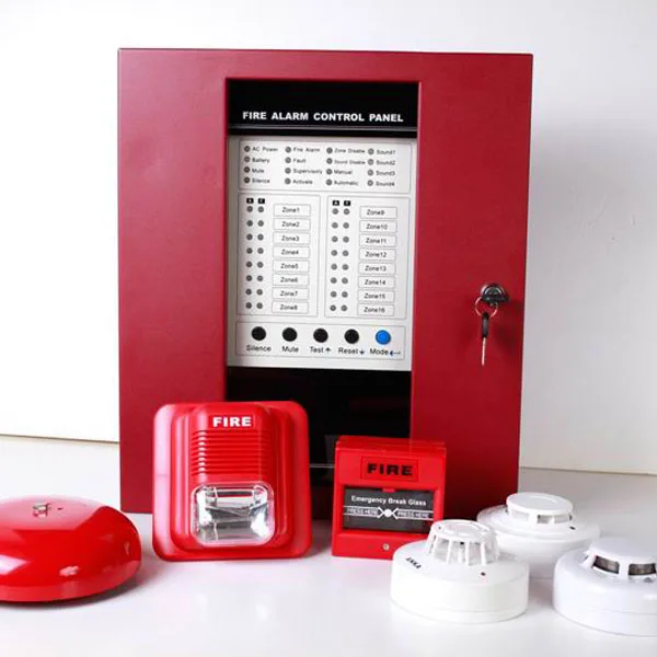 Supermarket Fire Protection Conventional Fire Alarm Control Panel