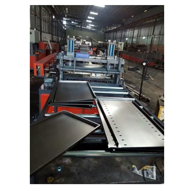 Supermarket Storage Rack Roll Forming Machine Warehouse Shelf Rack Roll Forming Machine