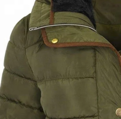 customised warm jacket fur pattern Winter Lady Warm loose Styles jacket wholesale