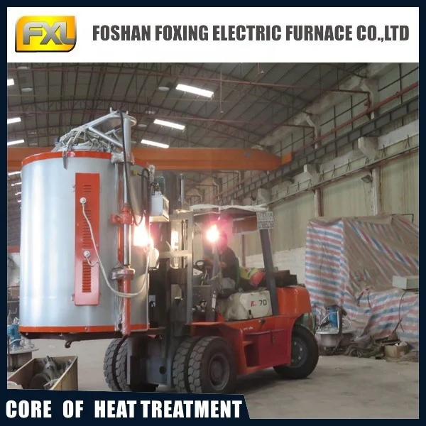 heat treatment  furnace RQ3 series pit type gas carburizing furnace
