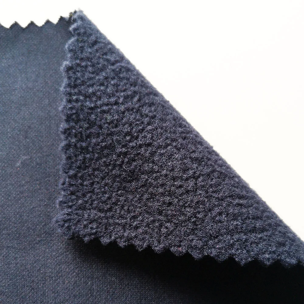 Disperse dye 280G anti-pilling sports fabric one side brush for outdoor jackets RTS PS1Y36