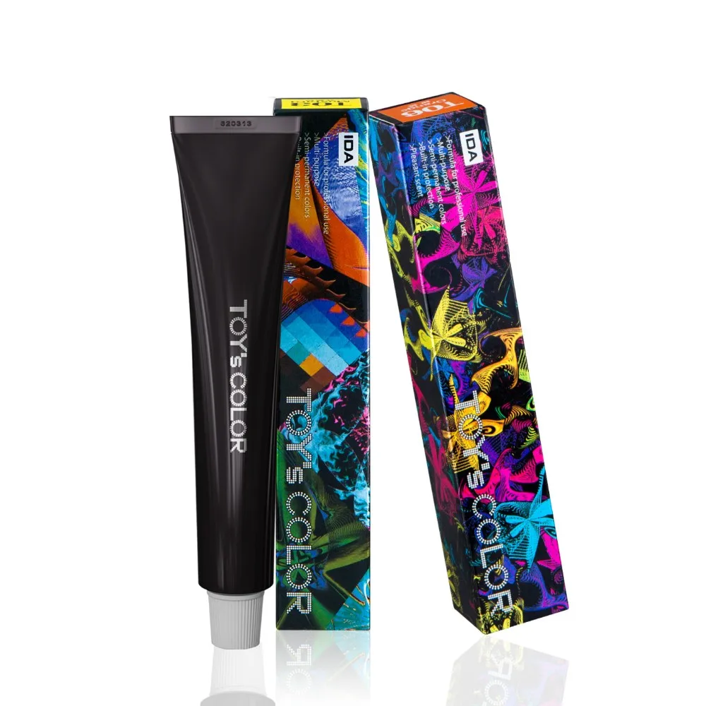 
Professional semi permanent salon hair color cream 