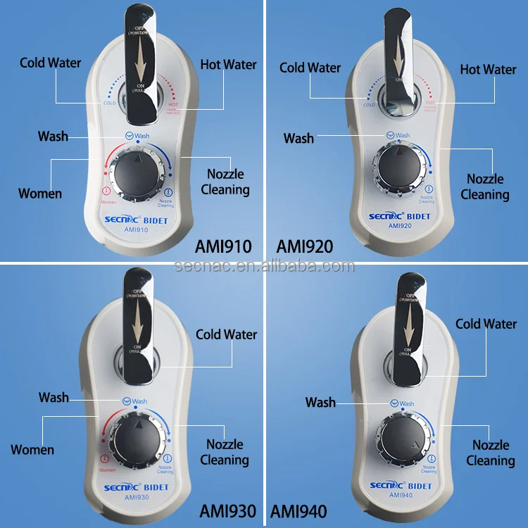 
AMI9 SECNAC Wholesale Retractable Bidets 