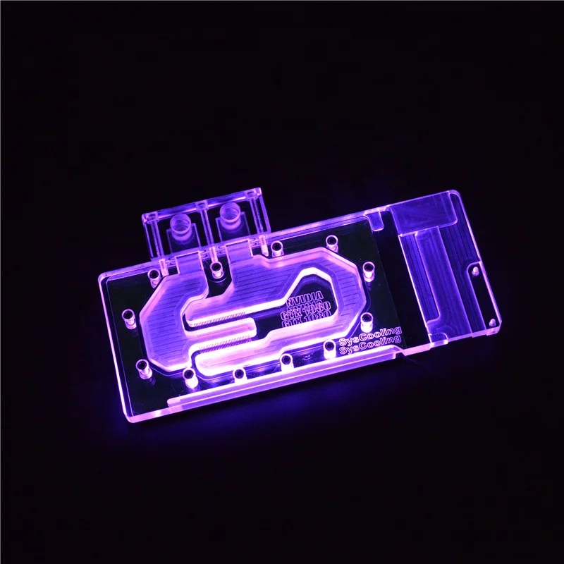 High Quality Liquid Cooler Water Block  Aluminium Water Cooling Heatsink Block Waterblock For CPU GPU
