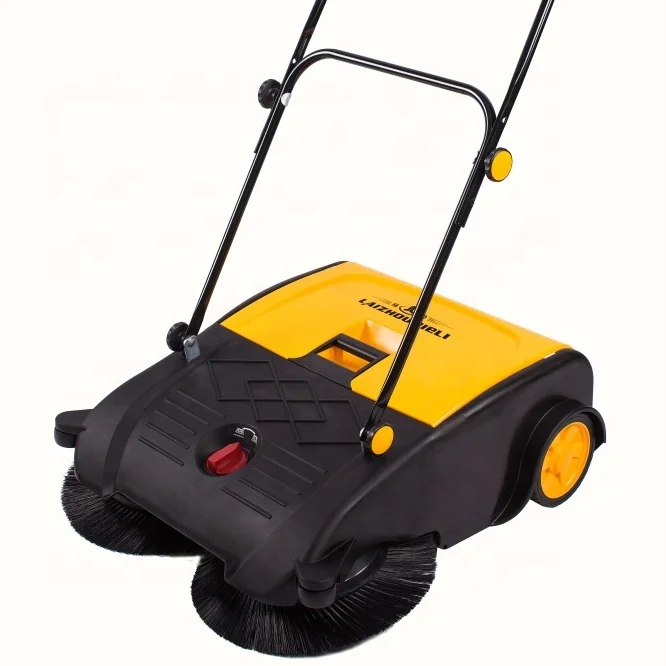 
household airport ranway road industrial magnetic walk behind manual push sweeper. 