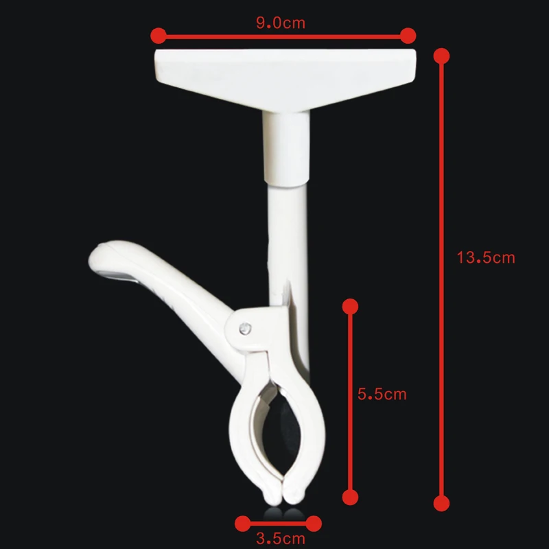 Colored supermarket shelf POP plastic price tag holder A3 A4 A5 plastic pricing frame