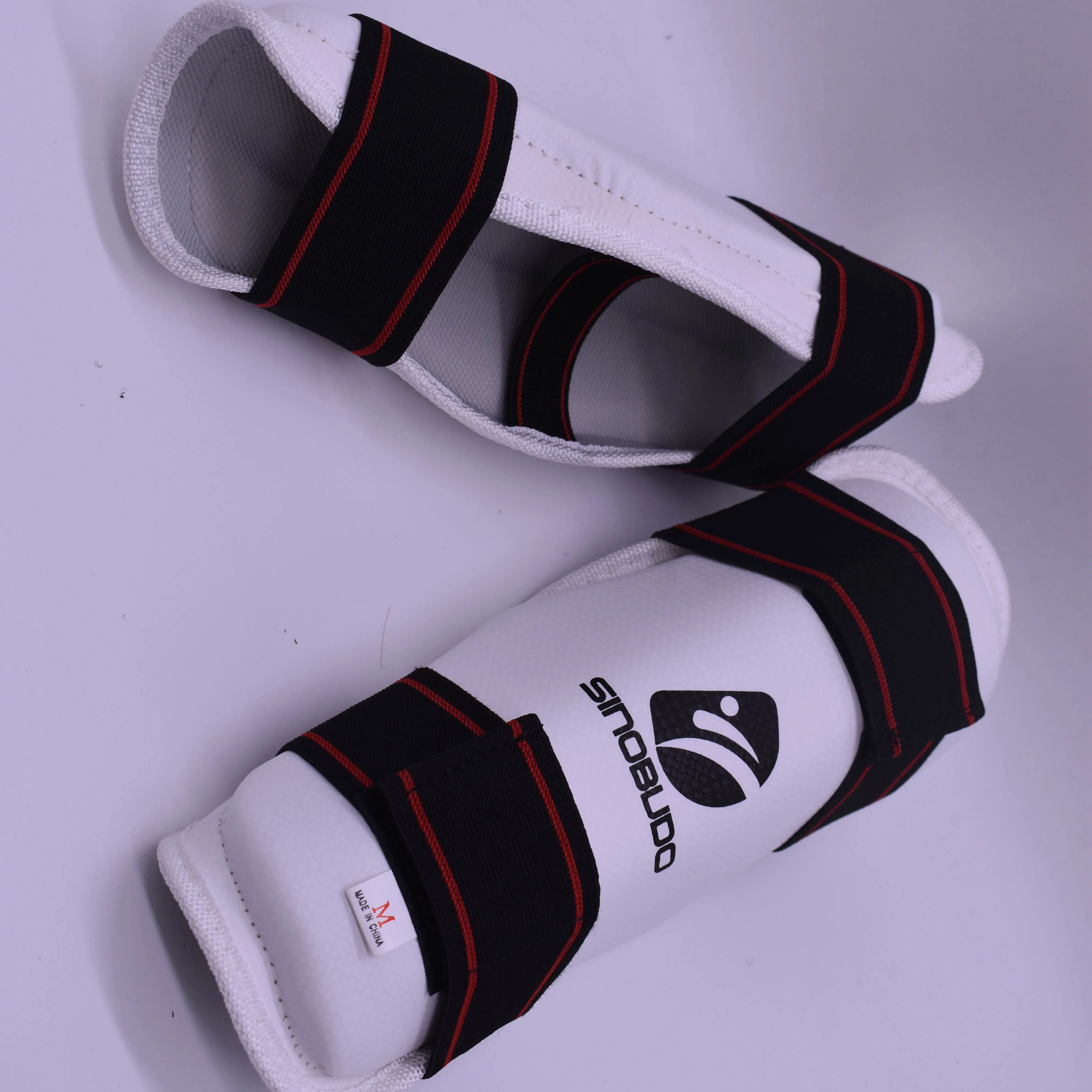 Professional leather taekwondo shin guard arm guard for sale