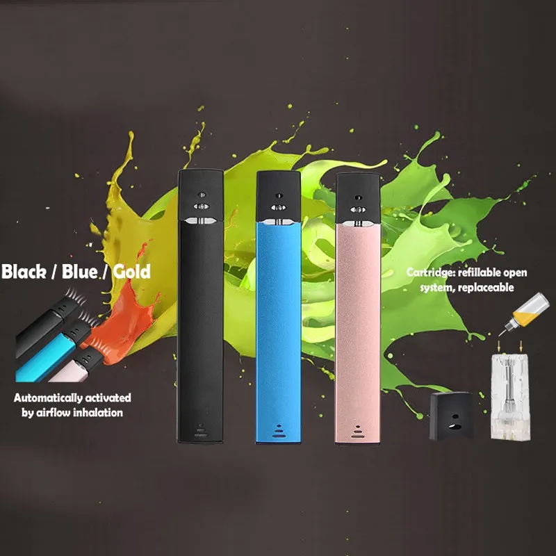 
best selling products 2018 in usa hot product 1.5ml 350mAh pod vape kit pod mod with USB 