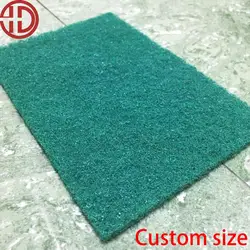 Industrial abrasive sheet cleaning colorful scouring pad in rolls