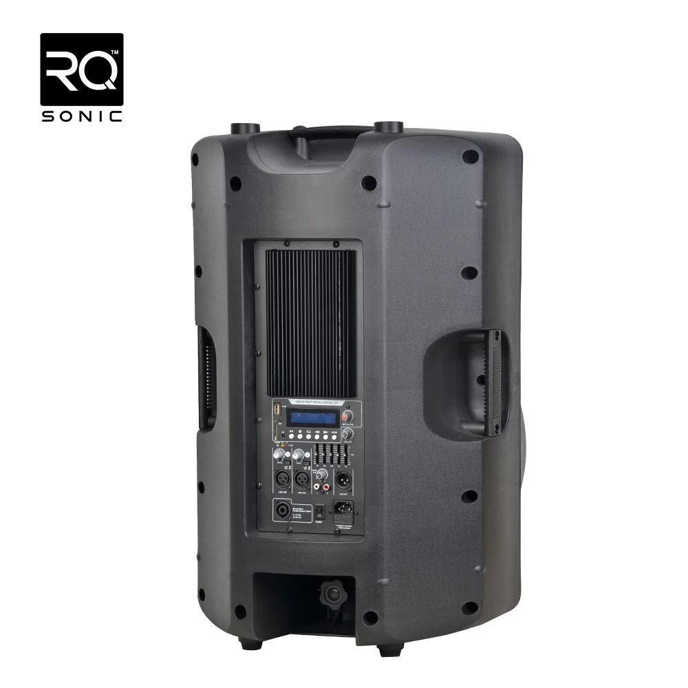 RQSONIC CMS15APU Professional 15 Inch 300W Powerked Speaker Build in Amplified Speaker With USB Port Dj
