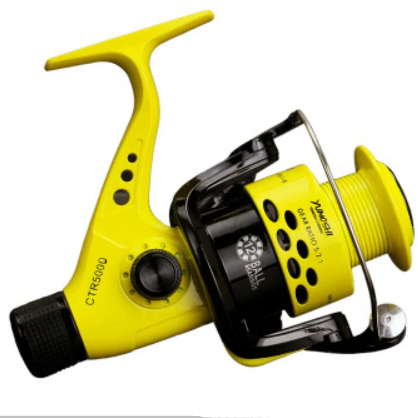 12BB 5.5:1 High quality plastic spinning reel 2000 3000 4000 5000 6000 7000 cheap fishing reels