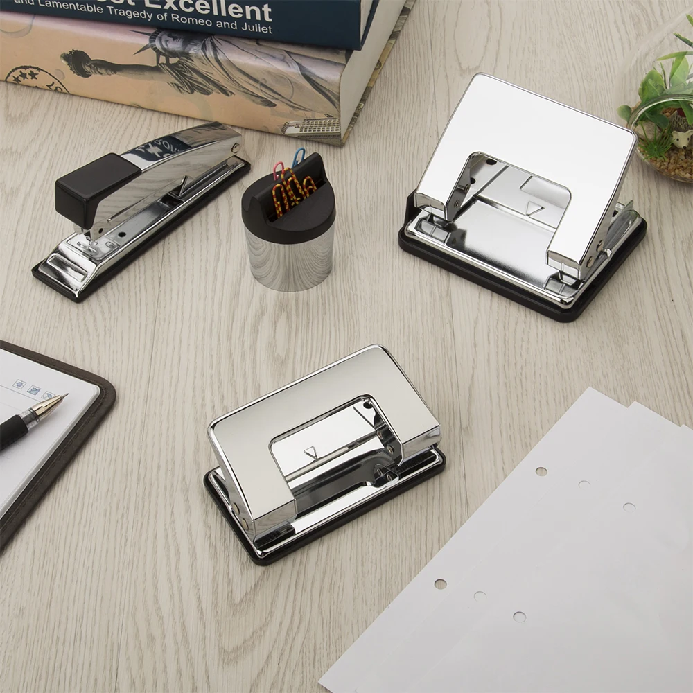 School s hole punch rectangle puncher one logo