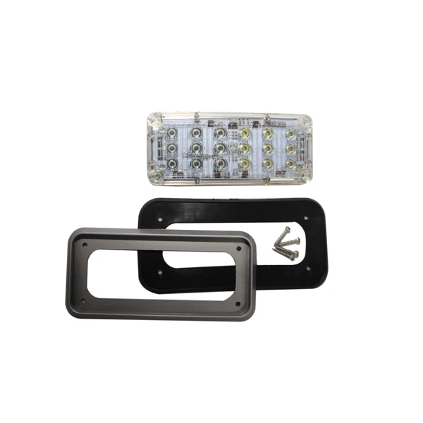 
48W Amber led Strobe Warning truck light High intensity Emergency Dash deck light for wrecker 