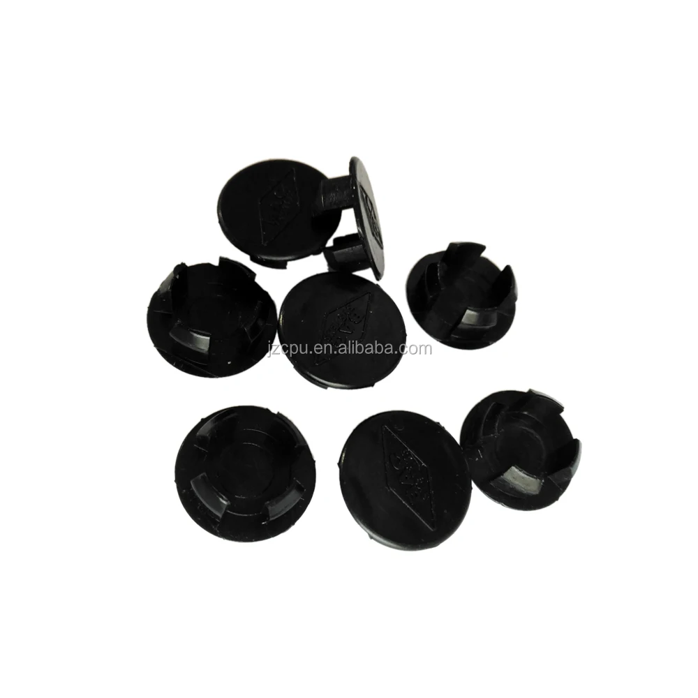 Good quality durable small plastic curtain rod end caps