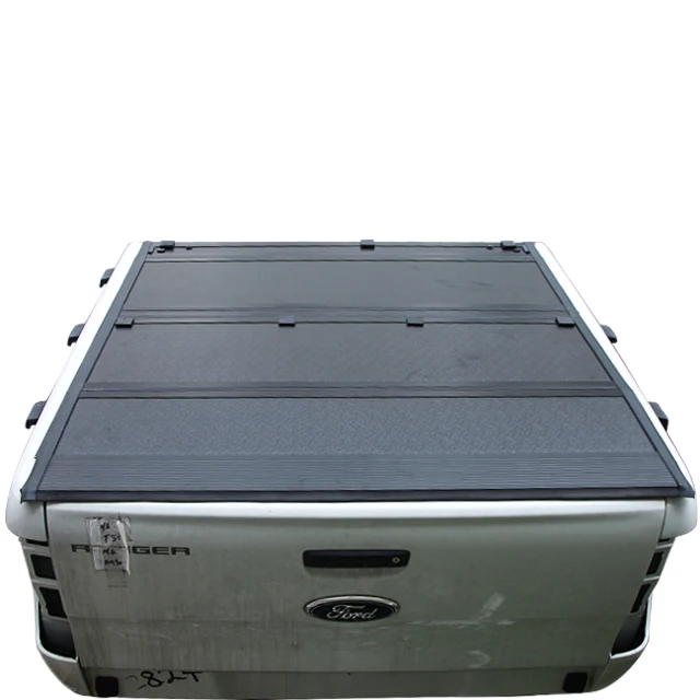 Hard Folding pickup truck bed Tonneau Covers for 2005-2015 toyota hilux tacoma 5.5ft double cab