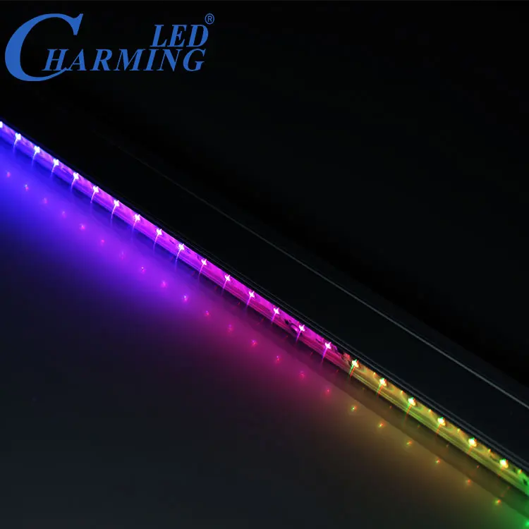 Rgb Светодиодная трубка Светодиодная точка рекламная заводская цена декоративная трубка светодиодная rgb трубка