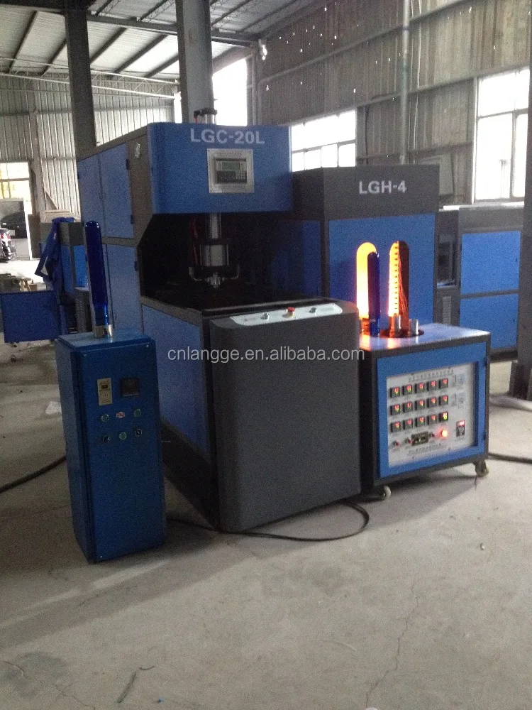 20L semi-automatic blow molding machine.5 галлон бутылка воды дуя, выдува пэт-машина