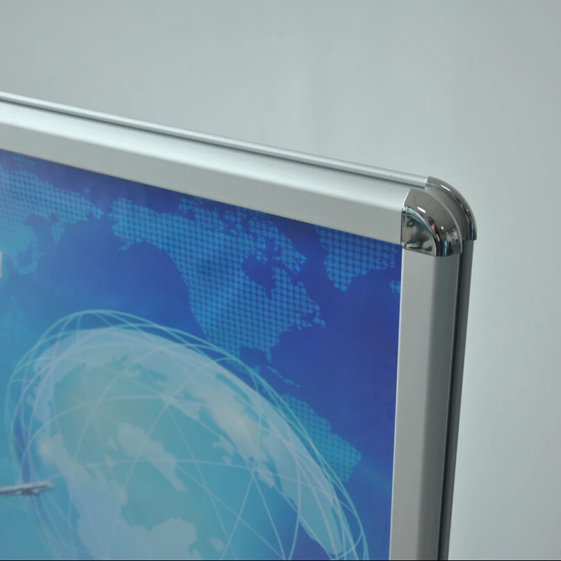 Water base A board double side advertising display sign board with aluminum snap frame A0/A1