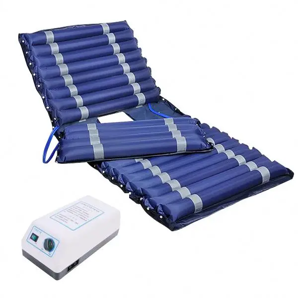 Blue Color Medical Air Mattress With Pump For Hospital Bed
