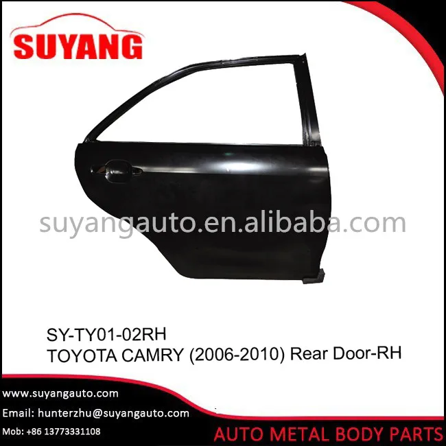 Замена задней двери для запчастей кузова автомобиля Тойота камри 2006-2010.
