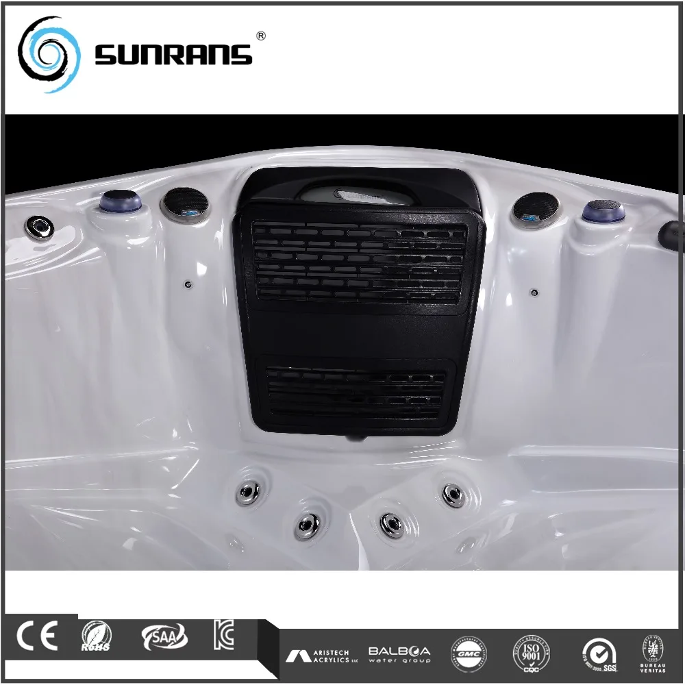 Sunrans Balboa Control Whirlpool Massage Hot Tub 29pcs Jets For 5 Person Outdoor Hot Tubs With Siding Panels SR812A