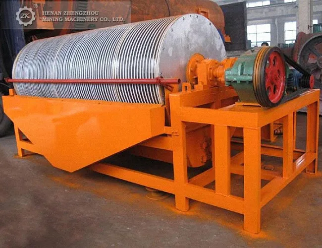 2019 Hot Quality ZK Mineral Wet/Dry Magnetic Drum Separator