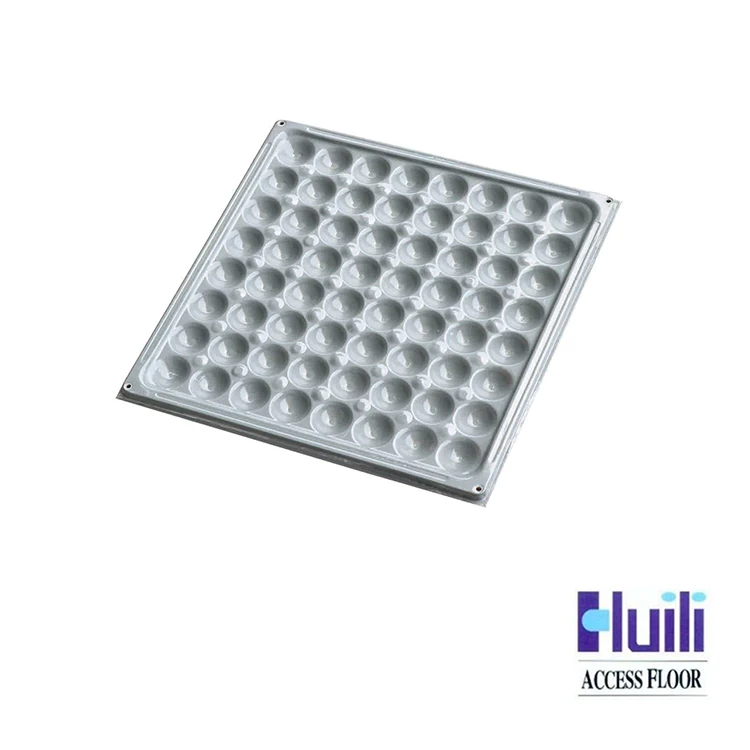 PVC Antistatic Steel Cementitious Raised Floor/Access Floor with Imprinted Edge Trim