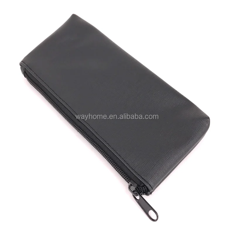 NEW! PU WATER PROOF BAG WITH ZIPPER  HAND BAG TOBACCO SMOKING PIPE LEATHER BAG/POUCH/CASE  TB-007V-B