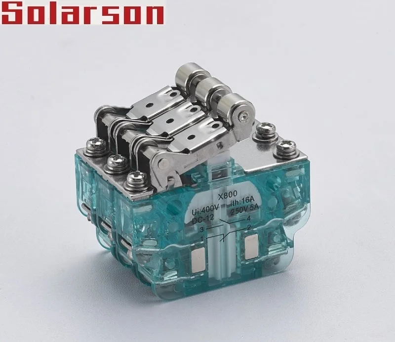 Защелкивающиеся переключатели S800 250V 1A 3A 5A