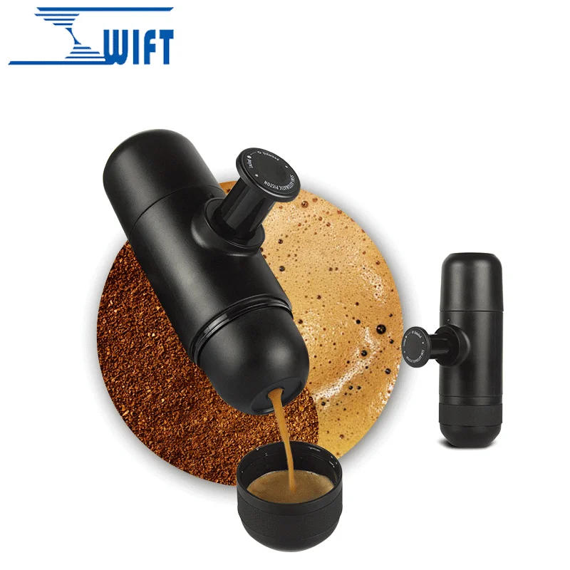 Miniпрессунка NS, портативная машина для эспрессо, совместимая с оригинальными капсулами Nespresso и кофеваркой