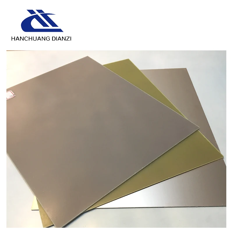 Плакированный ламинат ccl fr4 один двойной медным покрытием лист