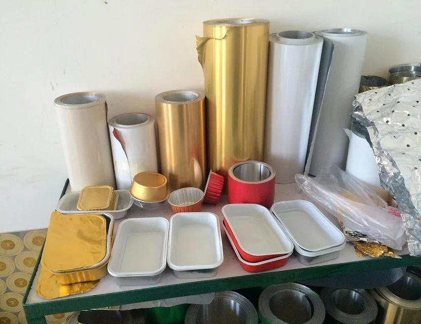 0.05mm thickness aluminum sheet extra-wide China gold aluminum foil manufacturer/colored aluminum foil