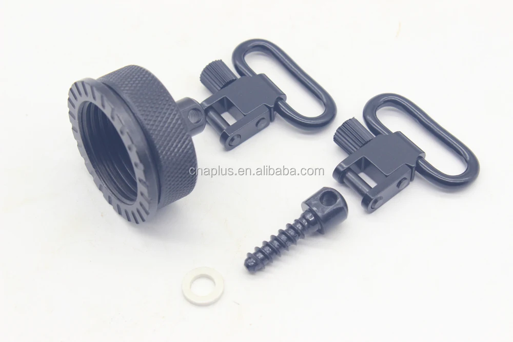 
1.0' Rifle Sling Swivels Remington 1100 Sling Mounting Kit - 12 Gauge gun Magazine Cap Swivels S-8022 
