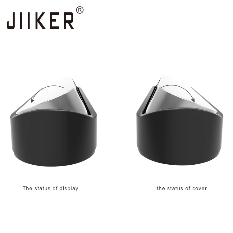 Fashion Temporary Plastic Car Parking Telephone Number Plates Silver And Black Color