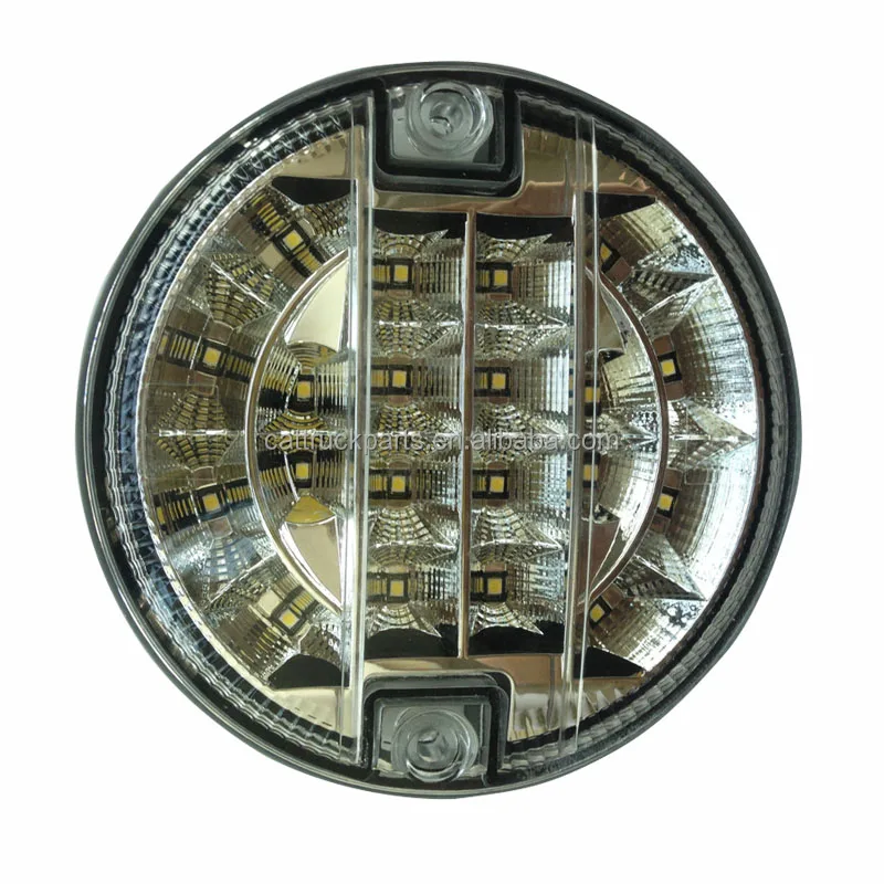 Hot Sale Parking Car 20leds Round Combination Tail Light 24v Trailer Indicator for truck tractors
