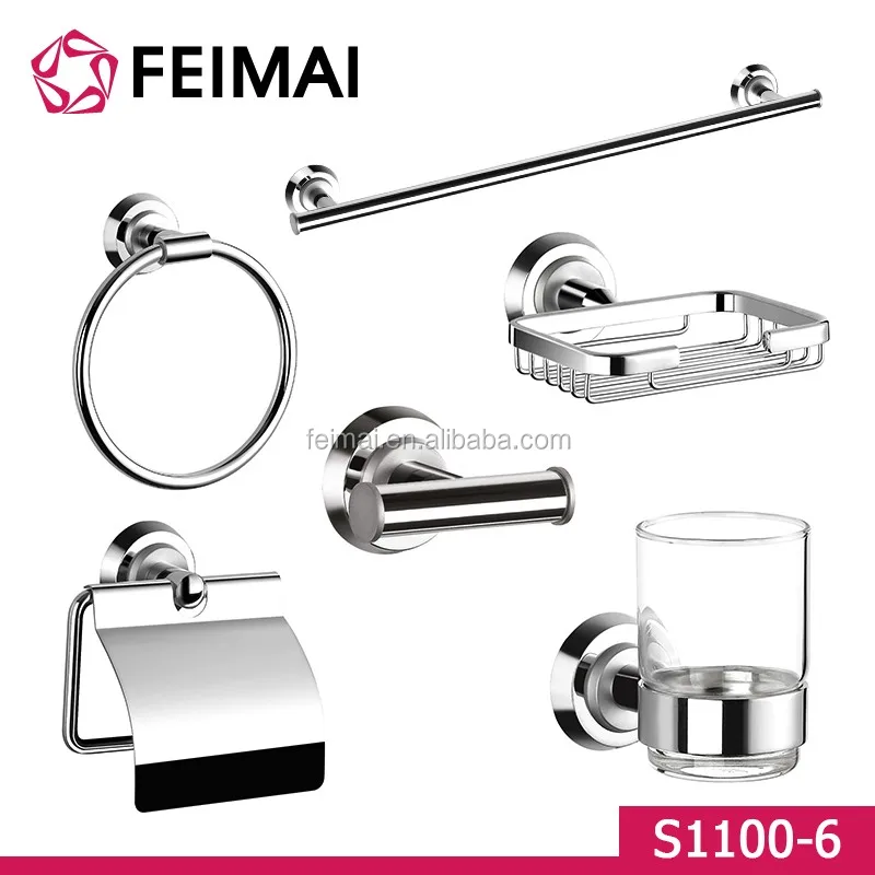 Оборудование для ванных комнат туалетные принадлежности металлическая латунь аксессуары для ванной
