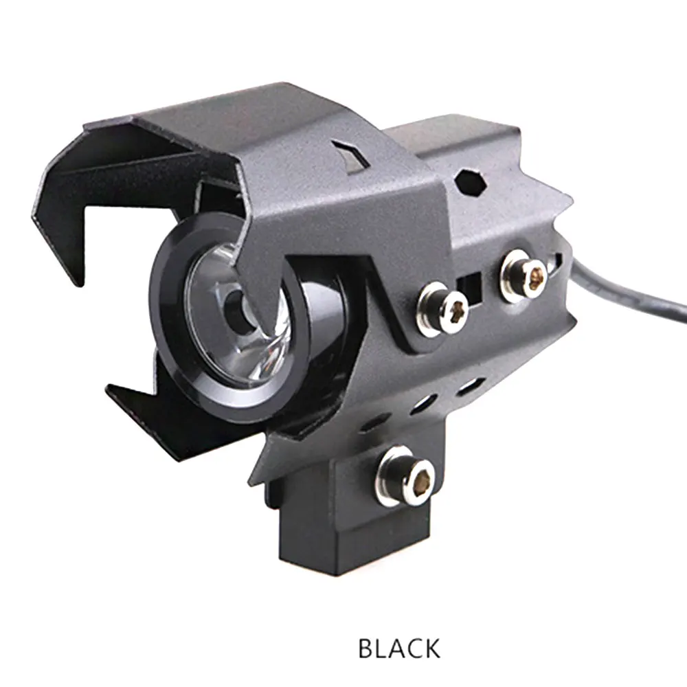 Сверхъяркая передняя фара U8, высокая мощность, аксессуары для мотоциклетных фар, светодиодная фара безопасности для мотоцикла