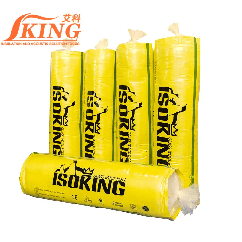 IKING Roof Heat Insulation Material Price of Fiber Glass Blanket