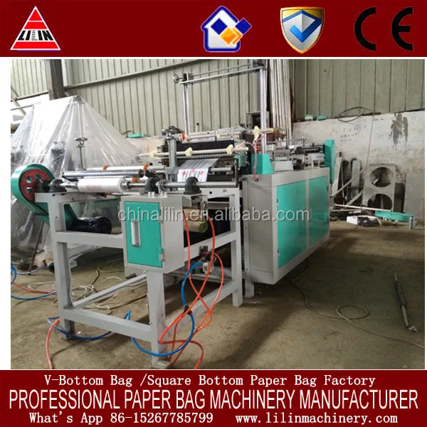 Сплошной пластик прокатки мешок для мусора, делая машину/поли рулон мешок для мусора делая машину/