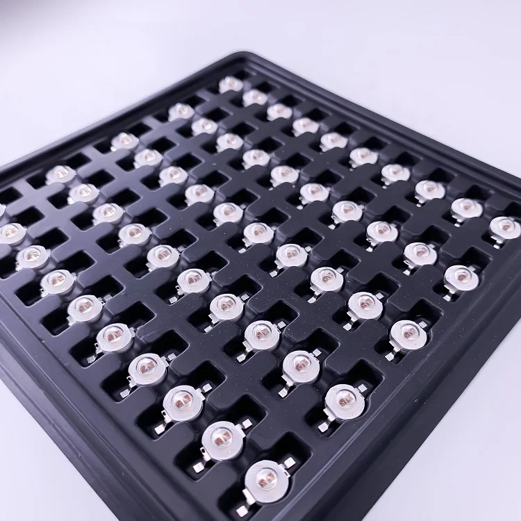 3W High Power LED lamp bead Red color Light source Double Chips 620nm 630nm